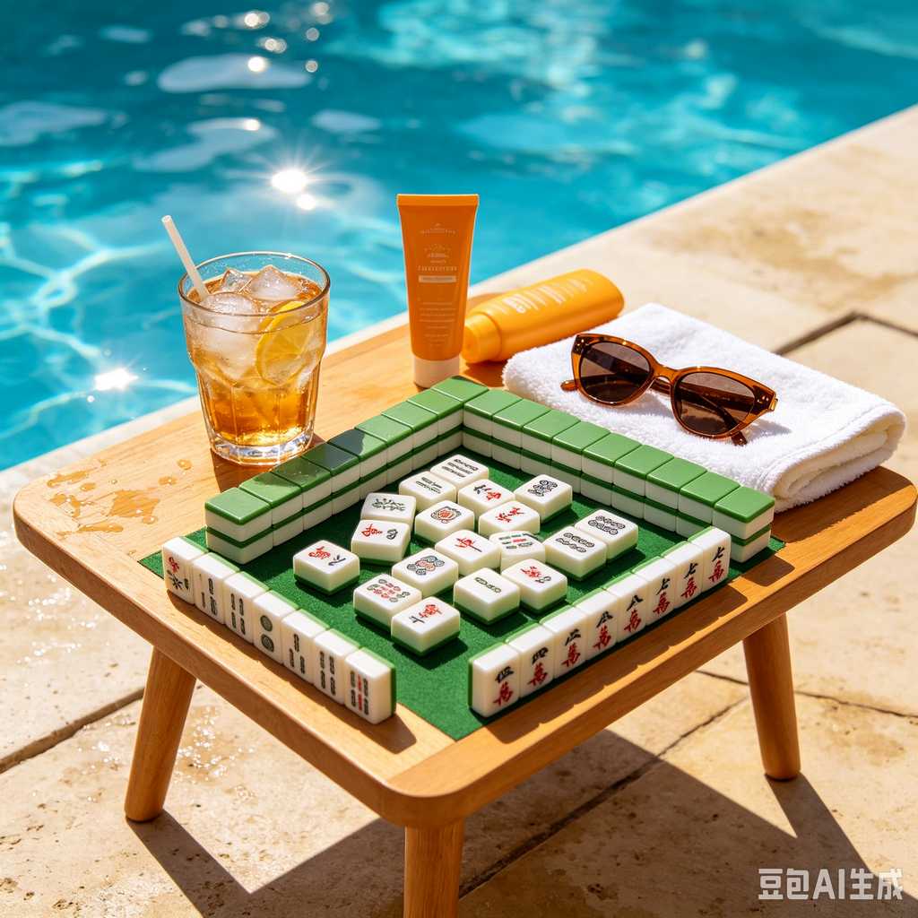 pattern printed mahjong packaging